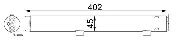 Mahle AD285000S A/C Tube Mercedes W164/W251 05-15 — Condensers & Evaporators