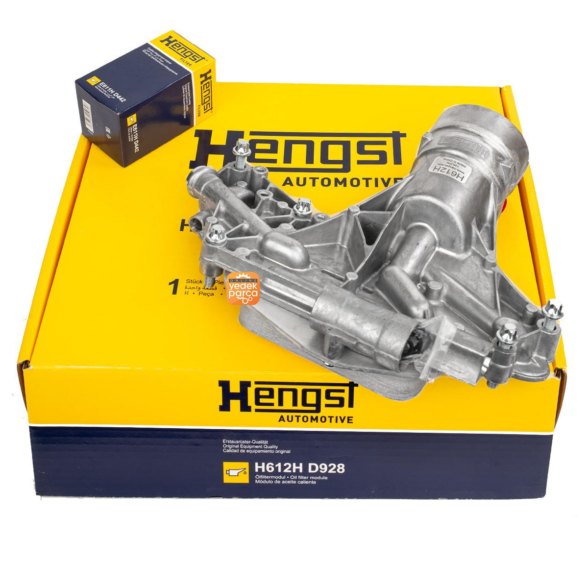 Hengst H612HD928 Oil Cooler Complete Opel Astra H/J - Insignia A16LET (180 BG)