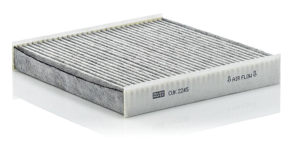 Mann CUK2245 Cabin Air Filter with Carbon (Peugeot: Partner / Citroen: Berlingo-Xsara) — Air & Cabin Filters