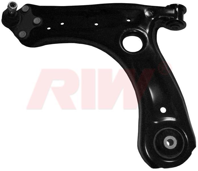 RIW VW6035 Control Arm Front Left with Ball Joint Polo 10 > A1 11 > 18 Ibiza 09 > 17 Toledo 13 > — Control Arms & Ball Joints