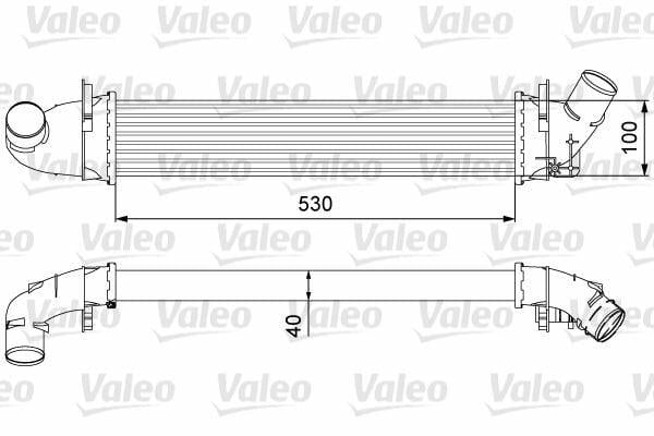 VALEO Turbo Radiator - Dacia Logan — Radiators & Fans