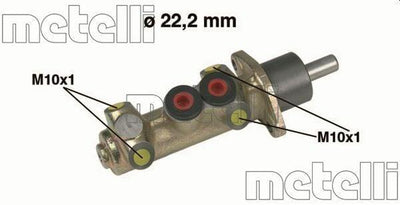 Metelli 050208 — Brake Hydraulics