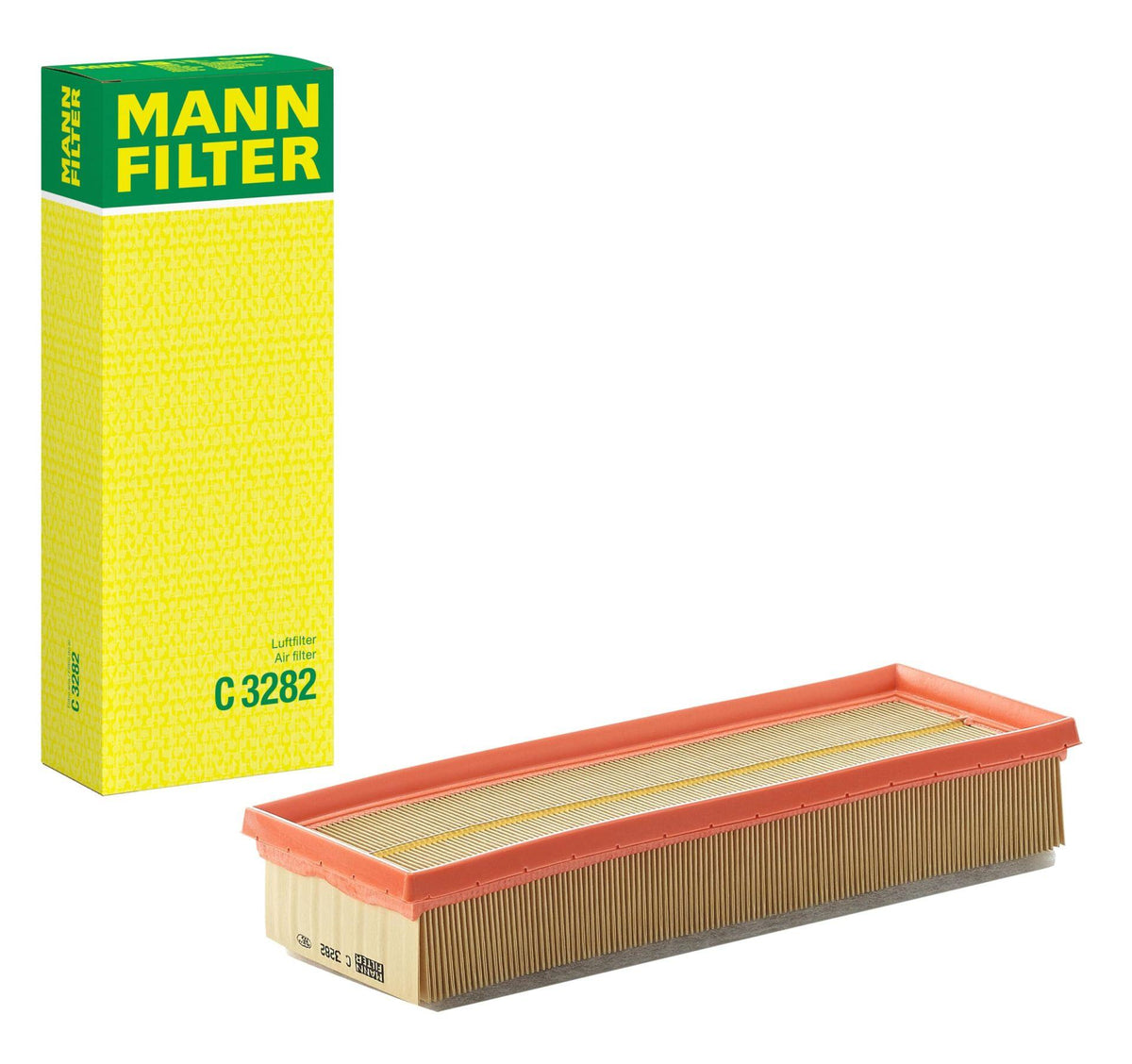 Mann Air Filter for Peugeot 307 1.6 HDi Euro4 - Perfect Fit for Peugeot 307 Owners — Air & Cabin Filters