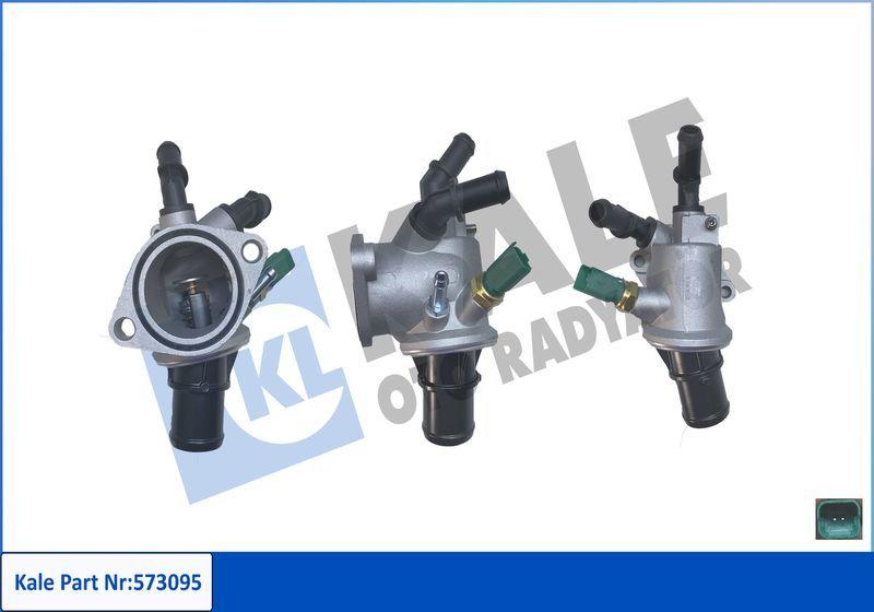 KALE Thermostat 573095 for Astra, Vectra, and Punto - Aluminum Body — Water Pump & Thermostat