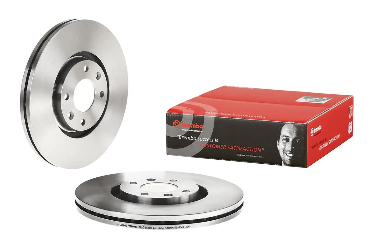 Brembo 09.9935.14 Brake Disc Front Single 208 2008 308 5008 Ds4 Ds5 Corsa F (Cap302×26) — Brake Rotors & Drums