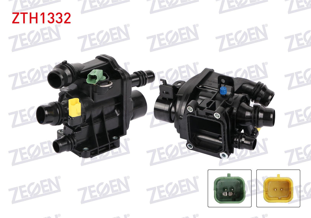Zegen ZTH1332 Thermostat Complete with Switch 105 C Peugeot 308
