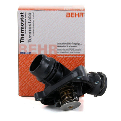 Behr Thermostat for BMW E60 520d M47N - Complete Assembly — Water Pump & Thermostat