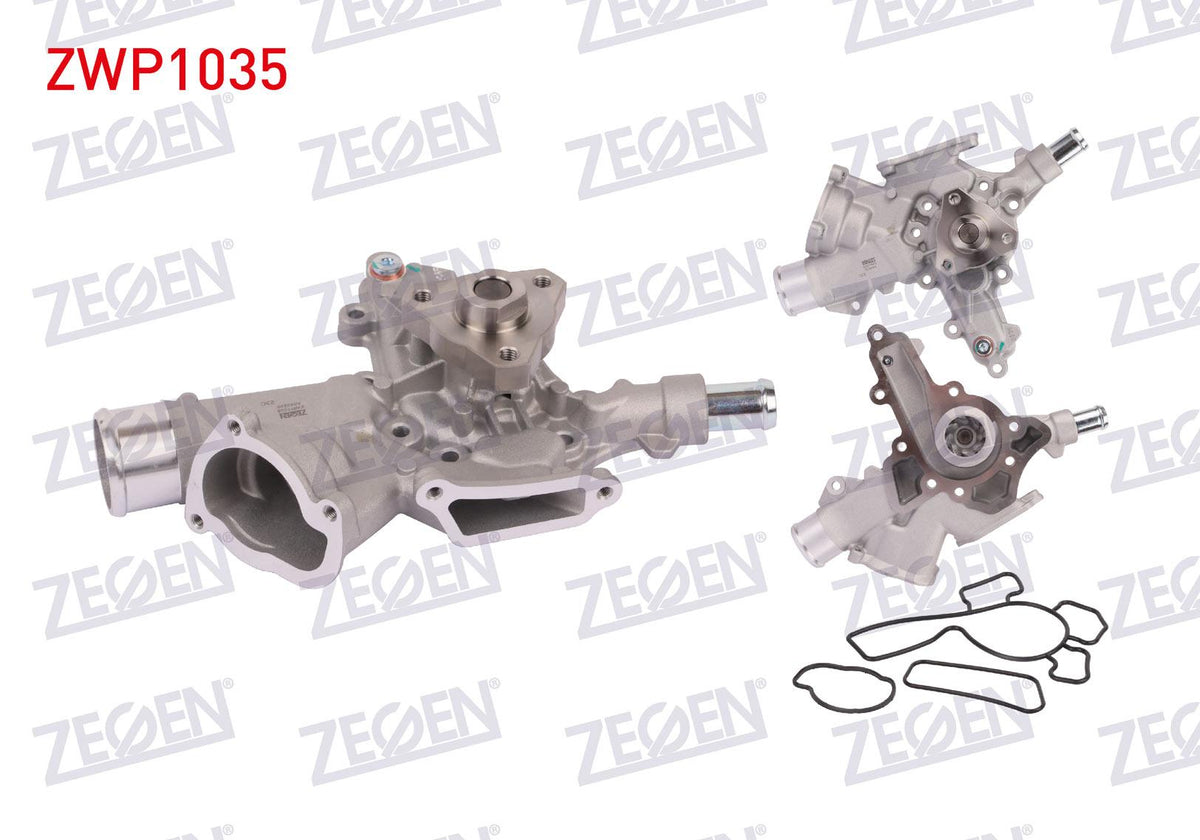 Zegen ZWP1035 Water Pump Opel Corsa B 1.2i 16V 1993-2000 / Agila A 1.2i 16V 2000-2007 / Astra G 1.2 — Water Pump & Thermostat