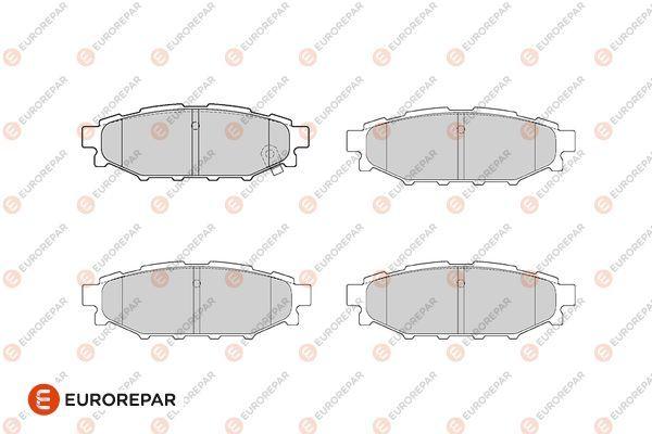Eurorepar 1686272280 Psa / Erp Brake Pad Rear (110mm) Legacy IV 2.0.2.5 03-(Repair Set Kit) Gdb3373