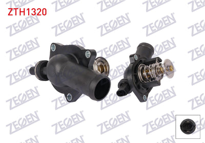 Zegen ZTH1320 Thermostat Complete 109 C Volkswagen Golf IV (1J1) 1.6 FSI 2002-2005 — Water Pump & Thermostat