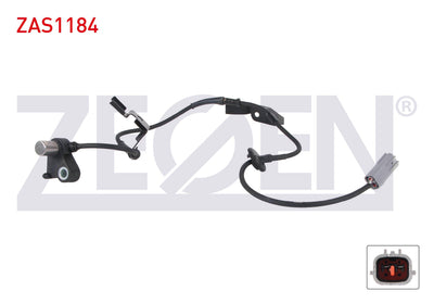 Zegen ZAS1184 ABS Sensor Front Left Mazda 626 V 1997-2002 — Brake Sensors & ABS