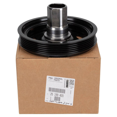 PSA 25199420 Opel Astra J 1.4 Turbo 5 Grooved Crankshaft Pulley — Pulleys & Tensioners
