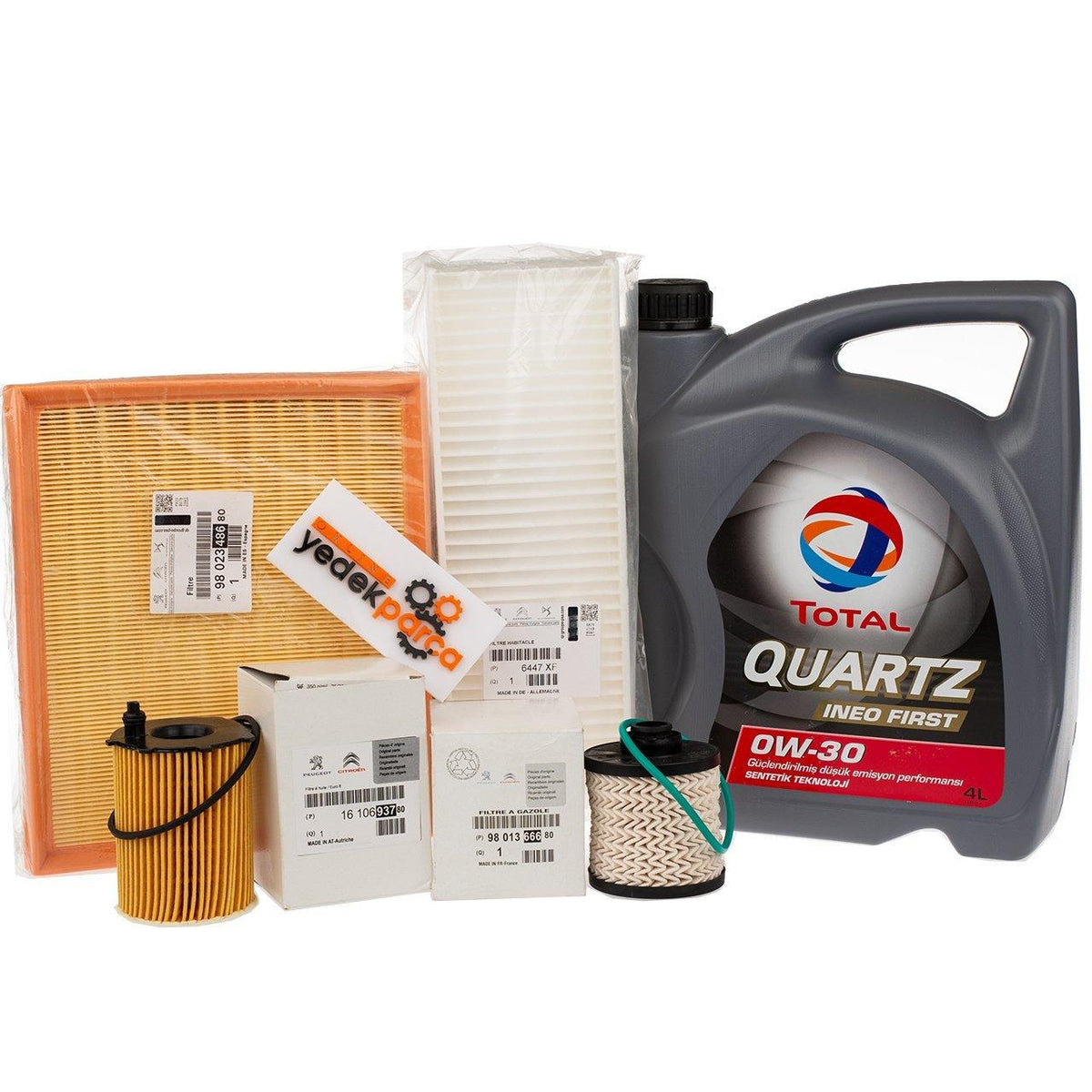 MOPAR Original Oil Filter Kit for Peugeot Rifter 1.6 HDi Euro6 - Ideal Maintenance Solution for 20 — MOPAR (PSA), Oil Filters