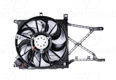 Wisco 2113068-00 Fan Motor with Shroud (385 mm-4 Connector-7 Blade) Opel Astra G 98 > — Motors, Pumps & Antennas