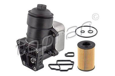 Topran 117295 Oil Filter Bracket + Cooler + Filter Amarok-Caddy-Crafter-Golf-Passat-Polo-Q3
