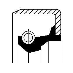 Corteco 82011487 Transmission Seal — Gaskets & Seals