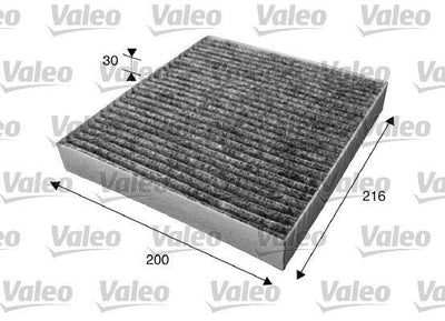 Valeo 715623 Cabin Air Filter Mitsubishi Lancer VIII (Ca) — Air & Cabin Filters