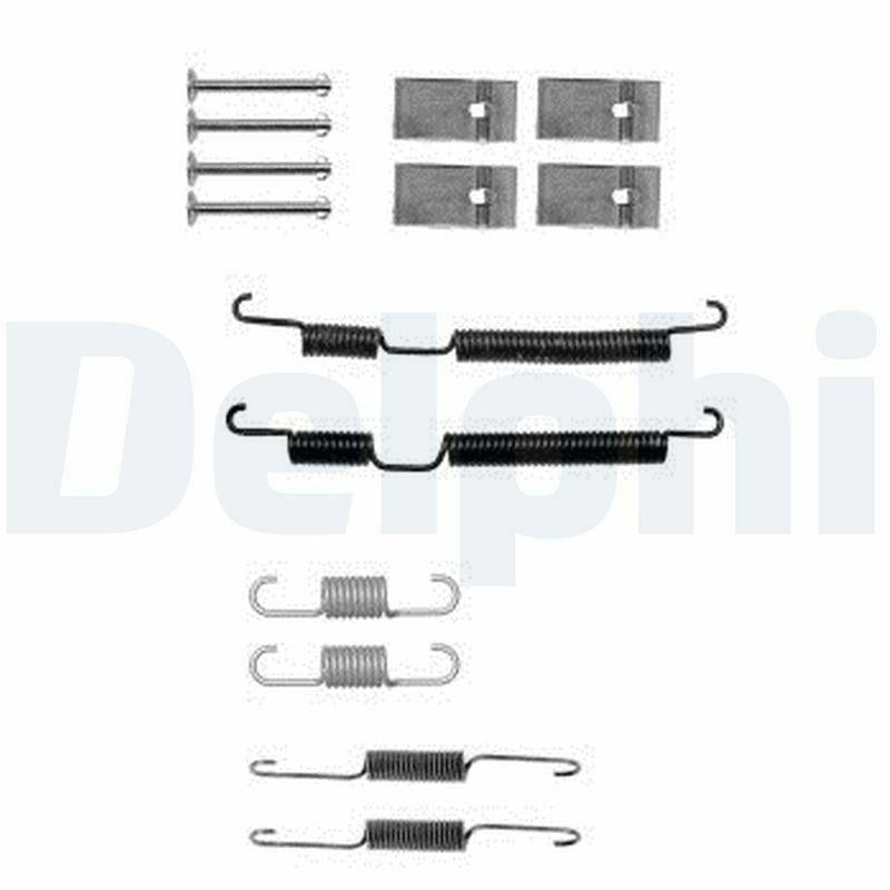 Delphi Brake Shoe Installation Kit - Compatible with Hyundai Getz 02, i10 07 and 2 more models — Brake Cables & Hardware
