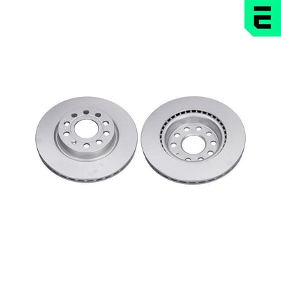 Optimal BS8020HC Brake Disc Front (5D 280 mm) Volkswagen Caddy III Golf V Touran 03-| Set of 2 — Brake Rotors & Drums