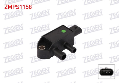 Zegen ZMPS1158 Map Sensor Opel Astra K 1.6 CDTi 2015-2022 / Insigna 1.6 CDTi 2017-/ Mokka 1.6 CDT — Engine Management Sensors