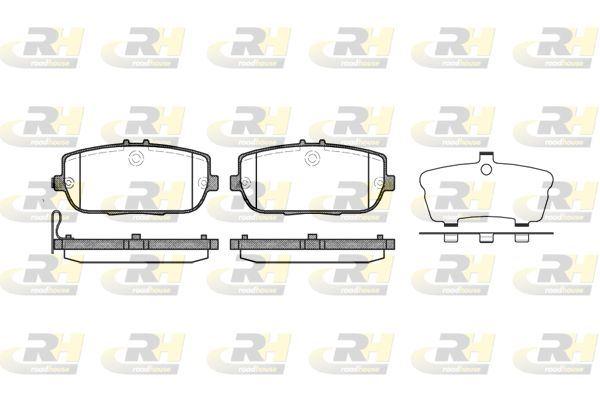 ROADHOUSE 21190.01 Brake Pad Mx5 III Mıata Nc 03 05 — Brake Pads