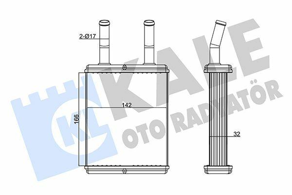 Kale Radiator 346770 for Hyundai Excel 90-94 - Quality Heating System — Radiators & Fans