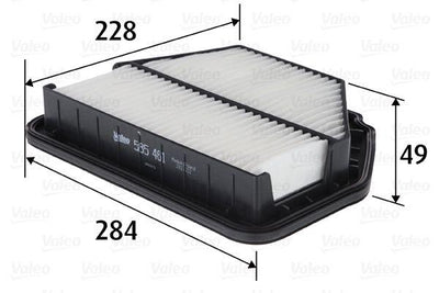 Valeo 585461 Air Filter Opel Antara/Chevrolet Captiva 2.0D 07-11 — Air & Cabin Filters