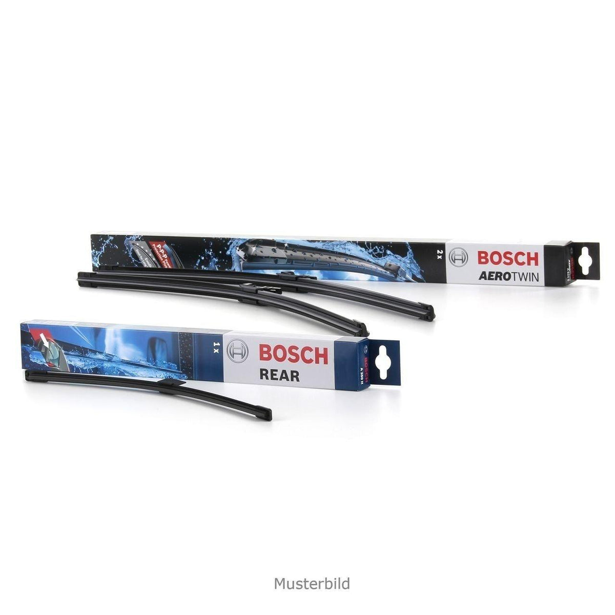 Bosch Mini Cooper Clubman R55 Wiper Set - Front and Rear — Wipers