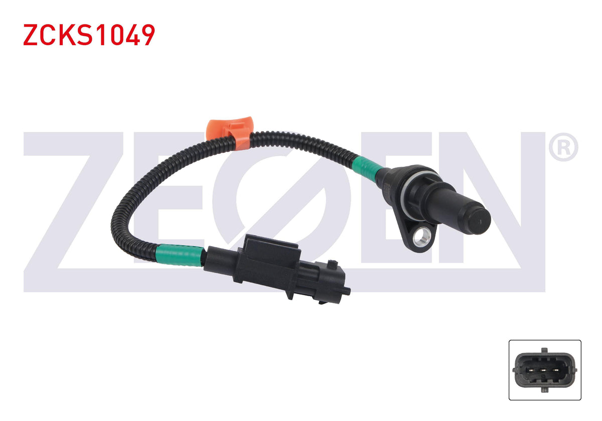 Zegen ZCKS1049 Crankshaft Speed Sensor Kablolu 270 mm Hyundai i20 I 1.4 G4fa 2008-2015 / i30 1.6 G4fg, G4fc 2011-2015 / Tucson 1.6 GDI G4fd 2015-2020 / Kia Ceed 1.4 G4fa 2012-/ Sportage III 1.6