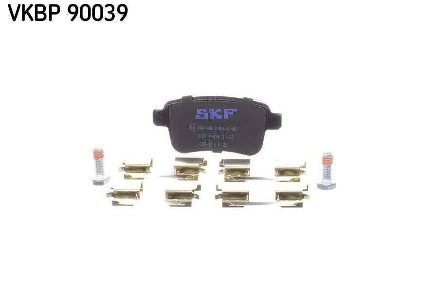 SKF VKBP90039 Brake Pad Rear Kangoo III 08- Citan 13-21 1.2 TCE 1.5 dCi 1.6 — Brake Pads