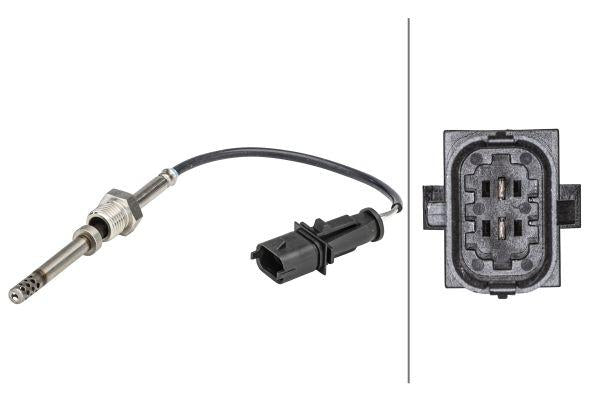 Hella 6PT358181-181 Oxygen Sensor Opel Astra J /Corsa D /Aveo T300 A13dte 160mm (P1) — Oxygen & Air-Fuel
