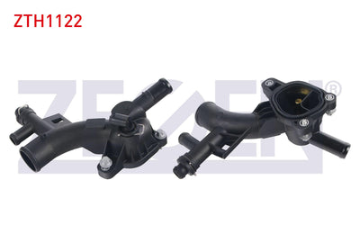 Zegen ZTH1122 Thermostat Flange Plastic with Sensor Opel Astra J 1.4 T-Gtc 1.4i T 09-16 / Corsa D 1 — Water Pump & Thermostat