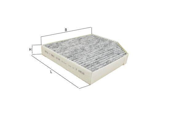 Mahle LAK386 Cabin Air Filter A4 Allroad B8 09-16 2.0 TDI Quattro, A4 B8 07-15 3.0 TFSI Quattro — Air & Cabin Filters