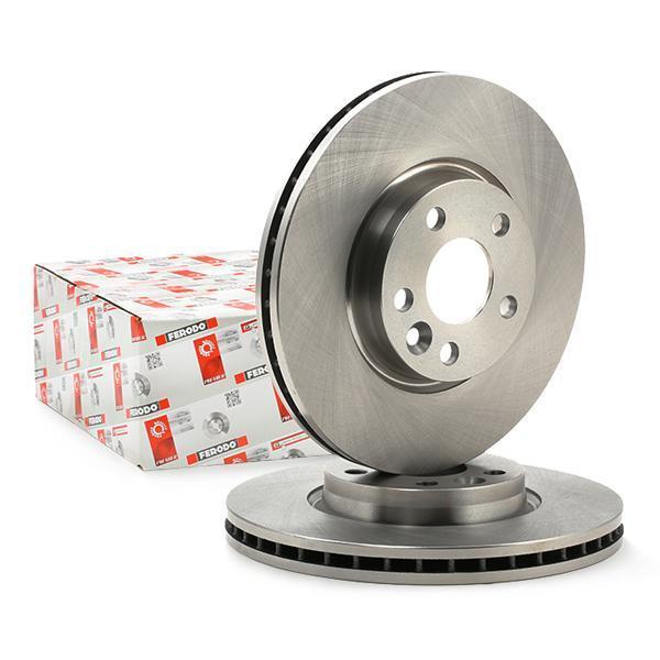 FERODO Opel Combo C Brake Disc - 4 Lug 280 X 25 mm — Brake Rotors & Drums
