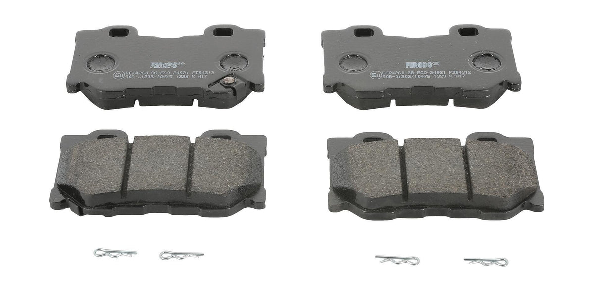 Ferodo FDB4312 Rear Brake Pad Infiniti Fx50-Qx70-370Z-G37 3.0D — Brake Pads