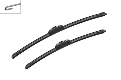 Bosch 3397118901 Wiper Blade Set 53+45Cm with Hook Aerotwin Doblo/Punto/Stilo/Clio II/Avensis — Wipers