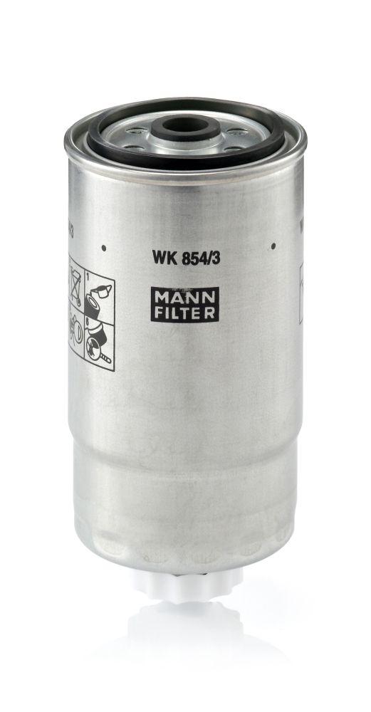 Mann WK854/3 Fuel Filter Alfa Romeo 147/156 1.9 JTD 16V 02-10 — Fuel Delivery