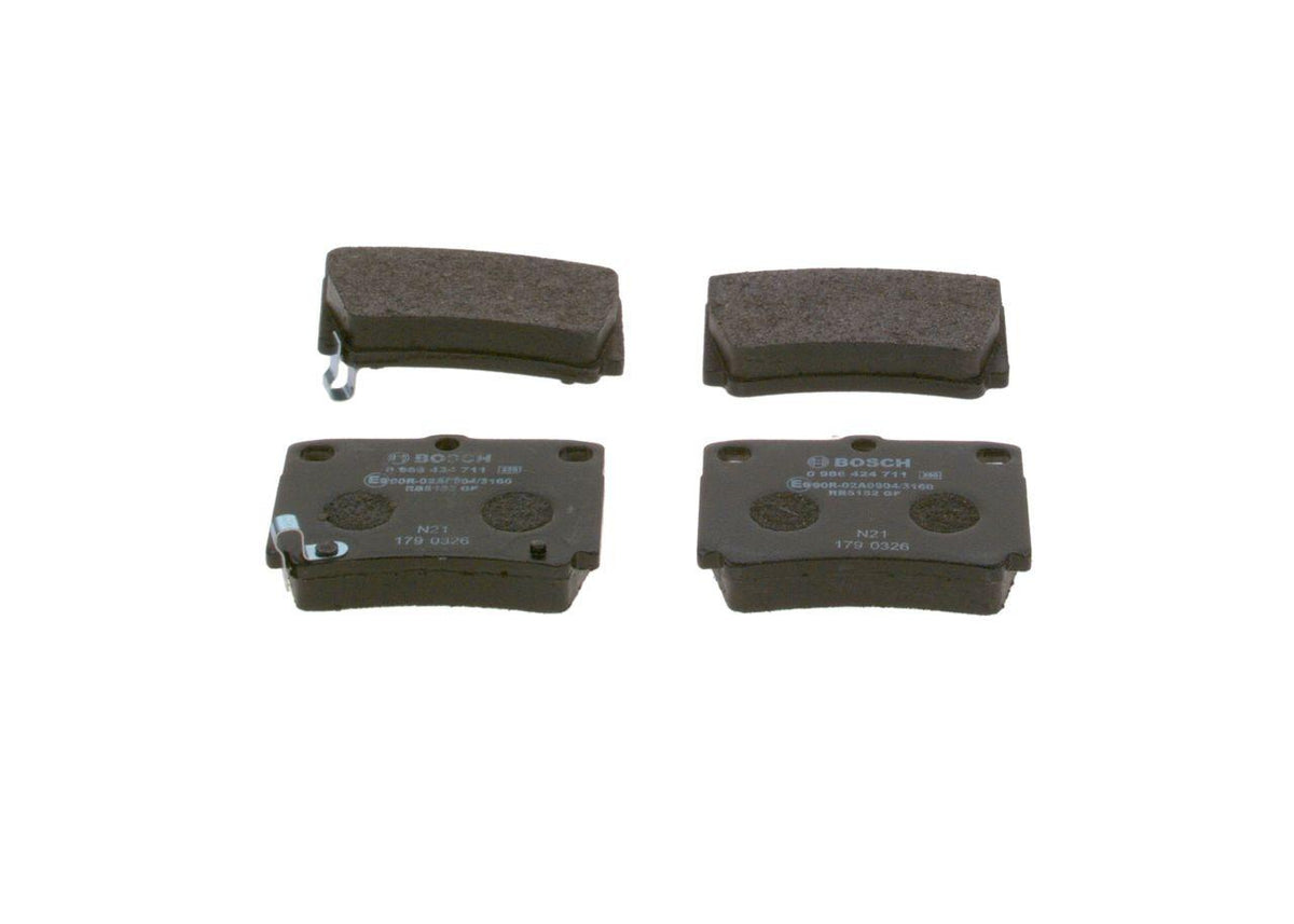 Bosch 0986424711 Brake Pad Rear Pajero Sport (K9) 3.0 V6:2.5 TD 98-08