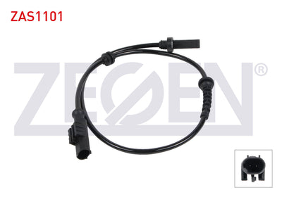 Zegen ZAS1101 ABS Sensor Rear Left-Right Opel Corsa D E 06-19 /Fiat Punto 13-17 /MiTo 08-15 (with Brake — Brake Sensors & ABS