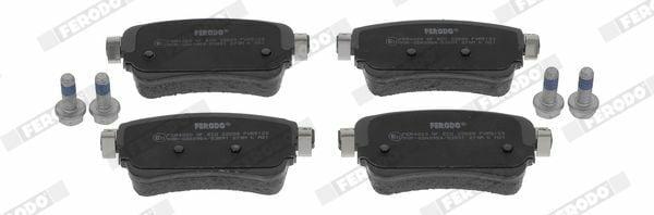 FERODO FVR5120 Rear Brake Pads - Superior Stopping Power