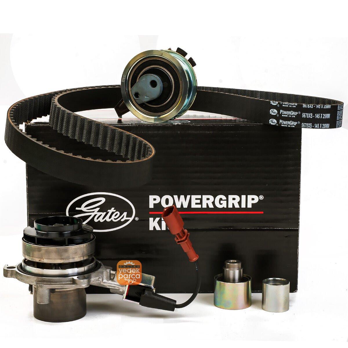 GATES Volkswagen Passat 2015 1.6 Diesel Timing Belt Set — Belts