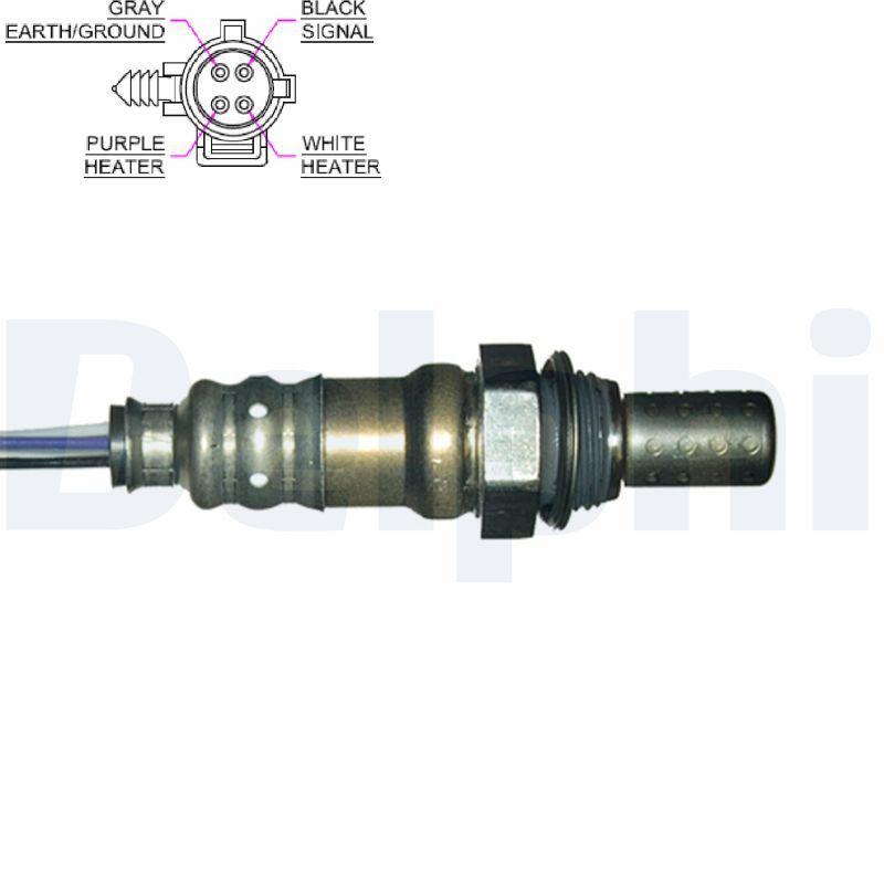 Delphi ES20044-12B1 Oxygen Sensor Jeep Cherokee 2.5 Wrangler II — Oxygen & Air-Fuel