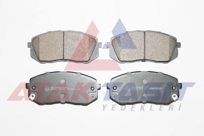 AP 05P1689 Brake Pad Front with Wear Indicator Cable Drilled Kia Sportage 1.6 GDI 2010-/ Sportage 2.0 CRDi 2010 — Brake Pads