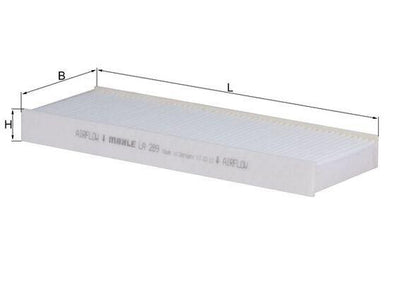 Mahle LA289 Cabin Air Filter 06-Navara-Pathfinder 2.5Dci — Air & Cabin Filters