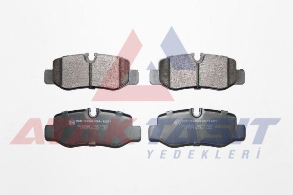 AP 05P1905 Brake Pad Rear Mercedes Vito (W447) 111 CDI 2014-/ (W447) 114 CDI 2014-/ (W447) 116 CDI 2014-/ (W447) — Brake Pads