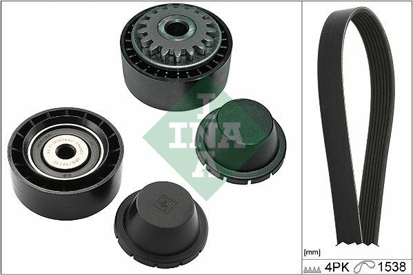 INA 529028010 V-Belt Set Clio Kangoo D4f 1.2 16V 97 — Belts
