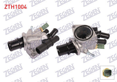 Zegen ZTH1004 Thermostat Complete with Switch 88 C Fiat Doblo 1.9 JTD 2001-2010 — Water Pump & Thermostat