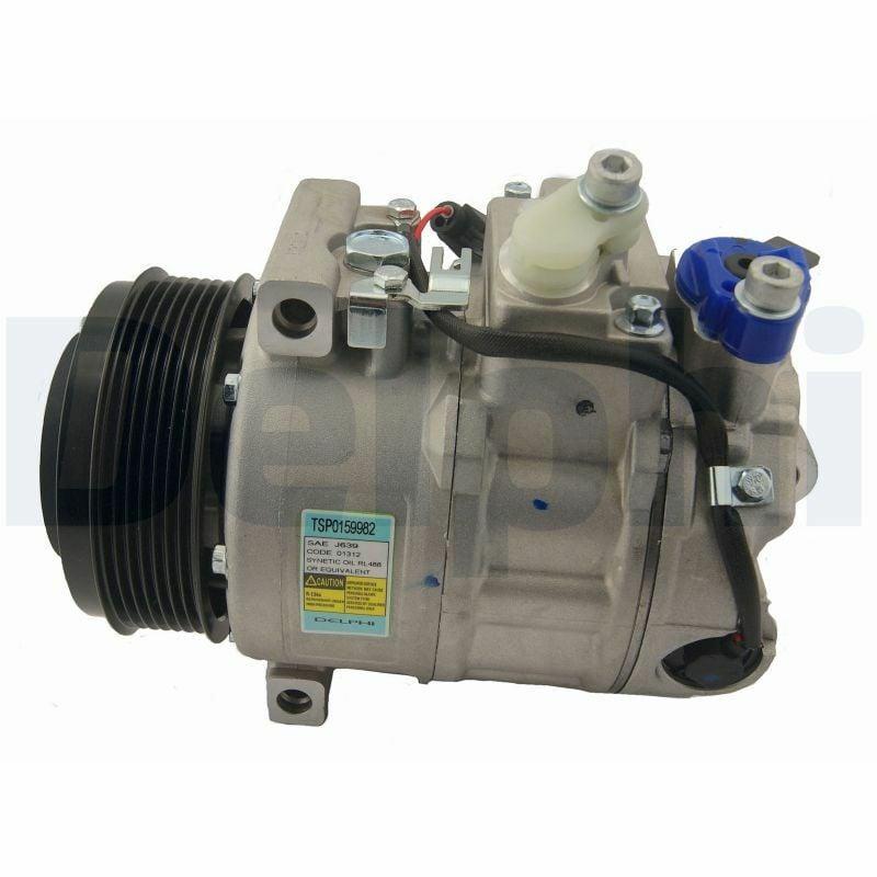 Delphi TSP0159982 Climate Compressor - Denso 7SEU17C — A/C Compressor