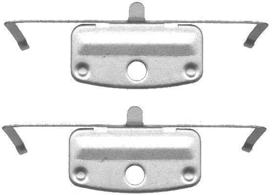 Hella 8DZ355201-361 Brake Pad Spring BMW E87 E90 E91 E92 05 > — Brake Pads