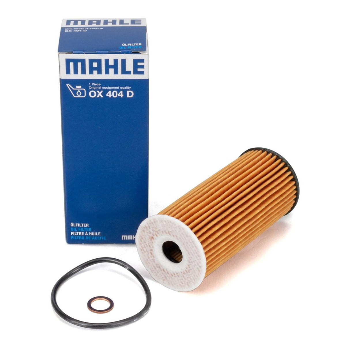 Mahle BMW F30 Oil Filter - OX404D for 318d 320d Diesel Cars — Oil Filters